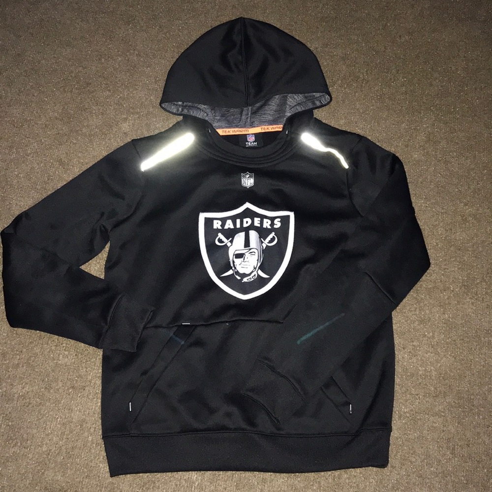 NFL - Warm Black Raiders Hoodie